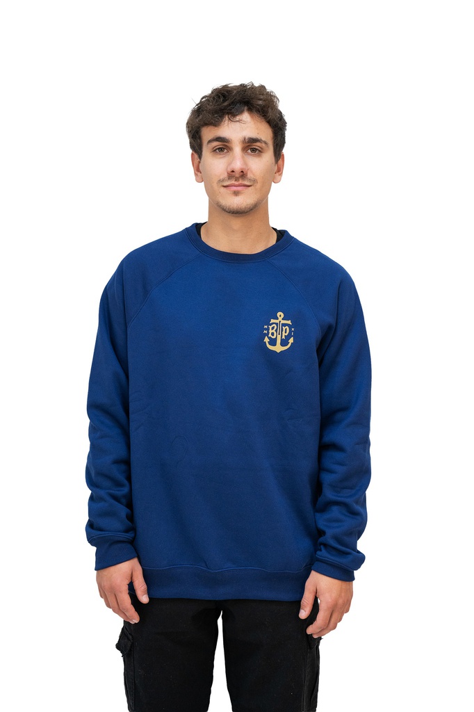 BUZO CUELLO REDONDO RELAXED - OLIVIA