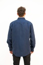 CAMISA VIYELA PESADA ML - CABIN AZUL