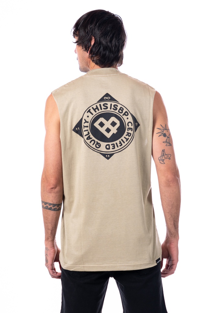 REMERA SIN MANGA RELAXED - CARIMBO