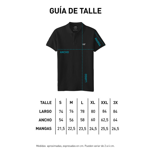 guia de talles chombas 26