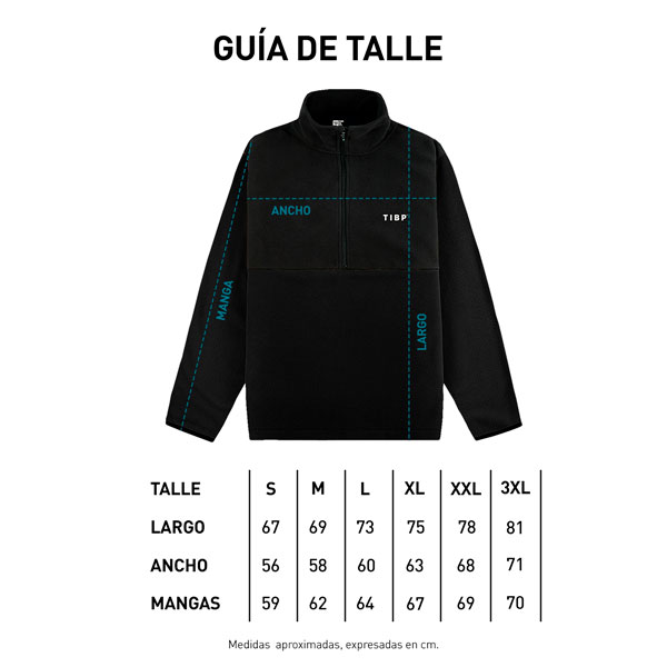 Tabla de talle polar W22